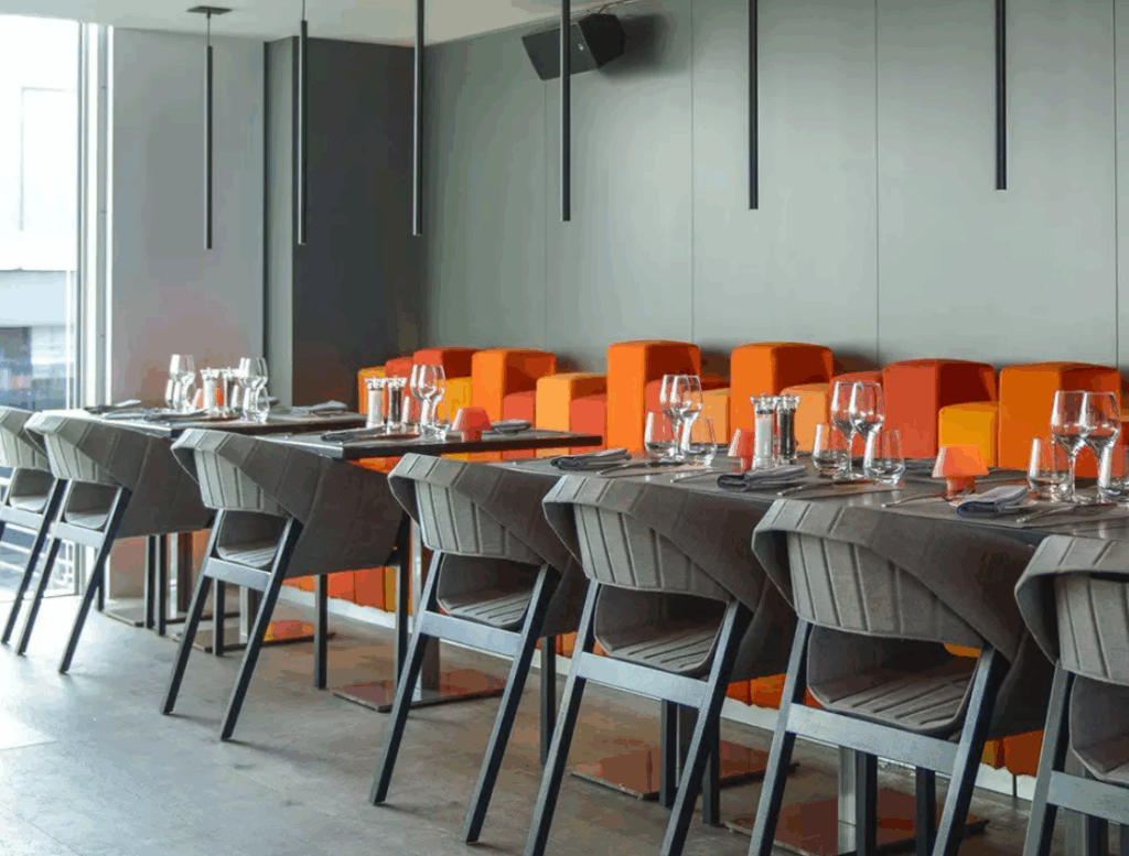 Le restaurant Rooftop à Genève